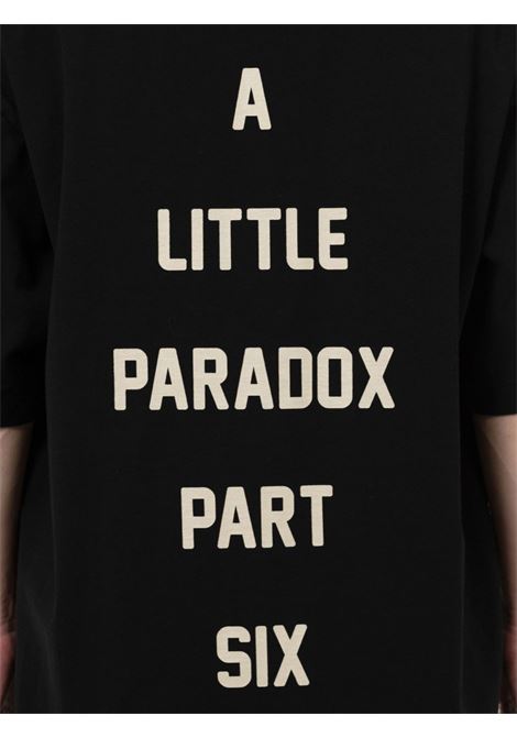 t-shirt cat printed uomo nera MAISON MIHARA YASUHIRO | J15TS762BLACK